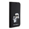 Zastitna futrola Karl Lagerfeld Saffiano BP Nft Karl&Choupette - iPhone 15 Pro 6.1 crna(KLBKP15LSANKCPK).