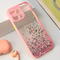 Zastitna futrola okvir Glitter - iPhone 15 Pro Max 6.7 roze.