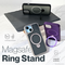 Zastitna futrola Magsafe Ring Stand - iPhone 12 6.1 siva.