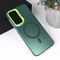 Zastitna futrola Magsafe providna - Samsung A366 Galaxy A36 5G zelena.