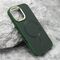 Zastitna futrola CARBON MagSafe - iphone 16 (6.1) zelena (big camera) (MS).
