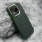 Zastitna futrola CARBON MagSafe - iPhone 15 Pro (6.1) zelena (small camera) (MS).