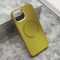 Zastitna futrola COLOR METAL MagSafe - iPhone 14 (6.1) zlatna (MS).
