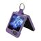 Zastitna futrola Elegant Fold design - Samsung F731B Galaxy Z Flip 5 5G lila (MS).