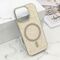 Zastitna futrola GLAM GLOW MagSafe - iPhone 16 Pro (6.3) zlatna (MS).