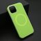 Zastitna futrola PASTEL COLOR MagSafe - iPhone 13 (6.1) zelena (MS).
