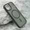 Zastitna futrola RUGGED MagSafe - iPhone 15 tamno zelena (MS).