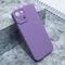 Zastitna silikonska futrola Pro Camera - iPhone 14 (6.1) ljubicasta (MS).