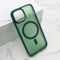 Zastitna futrola SILKY MAGSAFE II - iPhone 15 zelena (MS).