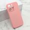 Zastitna futrola Soft Silicone - iPhone 15 Pro (6.1) roze (MS).