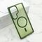 Zastitna futrola SILKY MAGSAFE mat - Samsung S928 Galaxy S24 Ultra 5G zelena (MS).