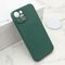 Zastitna futrola VELVET TOUCH MagSafe - iPhone 14 (6.1) tamno zelena (MS).