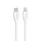 USB data kabl Superior CO-BX19 Fast 20W 3A Type C na Lightning 1m beli (MS).