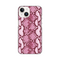 PRINT silikonska futrola - iPhone 14 Pink Snake.
