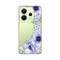 PRINT silikonska futrola skin (ultra tanka) - Xiaomi Redmi Note 14 4G (SRB) Blue Roses.