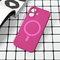 Zastitna futrola Magsafe Pure color - iPhone 17 tamno pink.