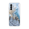 PRINT silikonska futrola - Samsung A175 Galaxy A17 Blue Gold Marble.