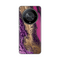 PRINT silikonska futrola - Huawei Honor Magic 6 lite Purple Gold Marble.