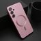 Zastitna futrola ELEGANT MAGSAFE - Samsung S936 Galaxy S25 Plus 5G roze (MS).
