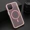 Zastitna futrola CRYSTAL MagSafe - iPhone 13 (6.1) roze (MS).