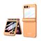 Zastitna futrola SMOOTH LINE - Samsung F741B/F761B Galaxy Z Flip 6 5G/Z Flip 7 FE 5G narandzasta (GKK case) (MS).