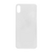 Poklopac - Iphone XS beli sa vecom rupom za okular kamere (NO LOGO).