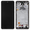 LCD ekran (displej) - Samsung A725 Galaxy A72 4G + touchscreen + okvir crni OLED.