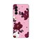 PRINT silikonska futrola skin (ultra tanka) - Samsung A175 Galaxy A17 Pink Orchid.