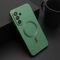 Zastitna futrola ELEGANT MAGSAFE - Samsung A566 Galaxy A56 5G zelena (MS).