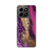 PRINT silikonska futrola - Huawei Honor X6b Purple Gold Marble.
