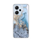 PRINT silikonska futrola - Xiaomi Redmi Note 13 Pro Plus Blue Gold Marble.