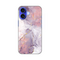 PRINT silikonska futrola - iPhone 16 6.1 Pink Marble.