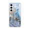 PRINT silikonska futrola - Samsung S921B Galaxy S24 Blue Gold Marble.