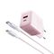 Kucni punjac Moxom MX-HC206 18W FAST PD 20W Type C na lightning pink (MS).