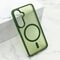 Zastitna futrola SILKY MAGSAFE mat - Samsung S921 Galaxy S24 5G zelena (MS).