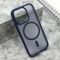 Zastitna futrola SILKY MAGSAFE mat - iPhone 15 Pro (6.1) plava (MS).