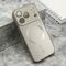 Zastitna futrola COLOR METAL Magsafe - iPhone 17 Pro siva (small camera) (MS).