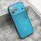 Zastitna futrola COLOR METAL Magsafe - iPhone 17 Pro Max (6.9) plava (small camera) (MS).