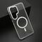 Zastitna futrola Transparent LOOK MagSafe - Samsung S948 Galaxy S26 Ultra 5G bela (MS).