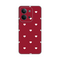 PRINT silikonska futrola skin (ultra tanka) - Xiaomi Redmi 15C 4G Burgundy Hearts.