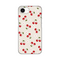 PRINT silikonska futrola - iPhone 16e/17e 6.1 Cherry and Flowers.