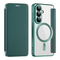 Zastitna futrola Magsafe Lux bi fold (na preklop) - Samsung S941 Galaxy S26 zelena.