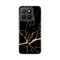 PRINT silikonska futrola - Huawei Honor X8c All crni.