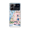 PRINT silikonska futrola - ZTE Blade A54 Pink Italy.