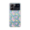 PRINT silikonska futrola skin (ultra tanka) - ZTE Blade A54 Soft Flowers.