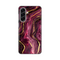 PRINT silikonska futrola - Samsung A566 Galaxy A56 5G Burgundy.