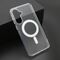 Zastitna futrola STANDARD MagSafe - Samsung A566 Galaxy A56 5G providna (bela) (MS).