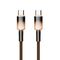 USB data kabl Moxom MX-CB309 PD 60W Type-C na Type-C 1m zlatni (MS).