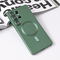 Zastitna futrola Magsafe Chrome - Samsung S938 Galaxy S25 Ultra zelena.