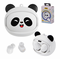 Bluetooth slusalice Panda bele.